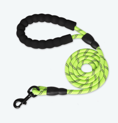 Reflective Nylon Dog Leash - Enhance Safety And Style On Walks-2